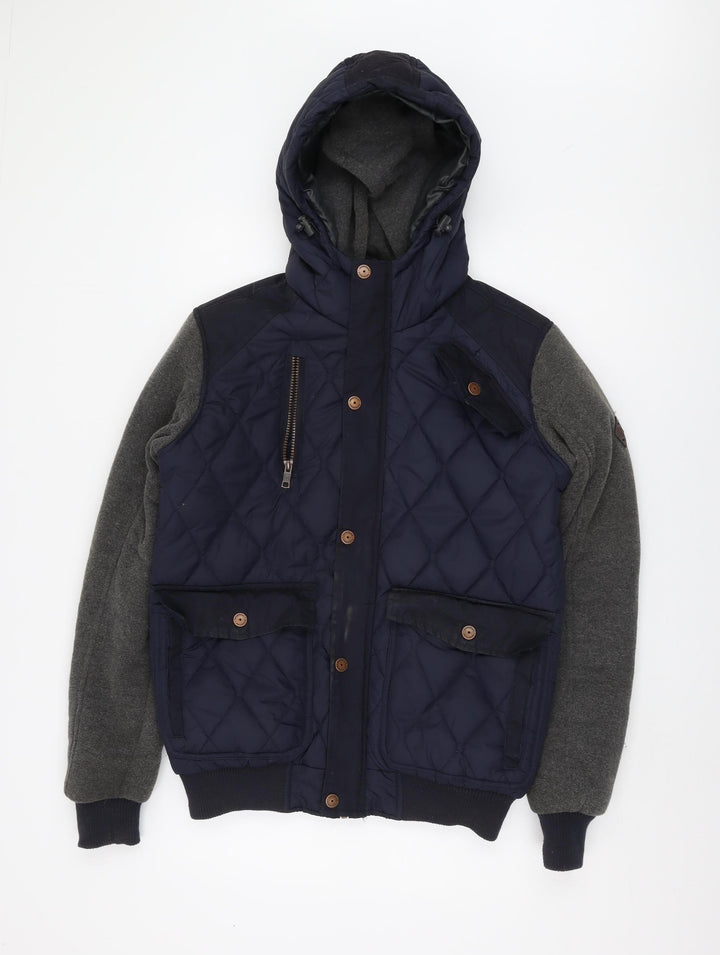 Twistedsoul Men's Quilted Hooded Jacket M