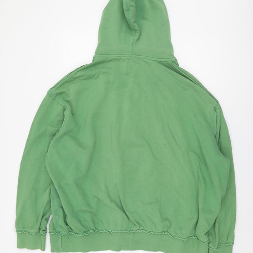 Joe Browns Men's Green 2XL Full Zip Vintage Hoodie
