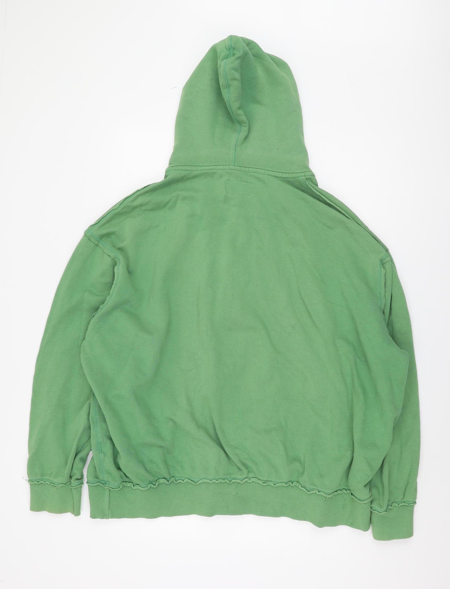 Joe Browns Men's Green 2XL Full Zip Vintage Hoodie