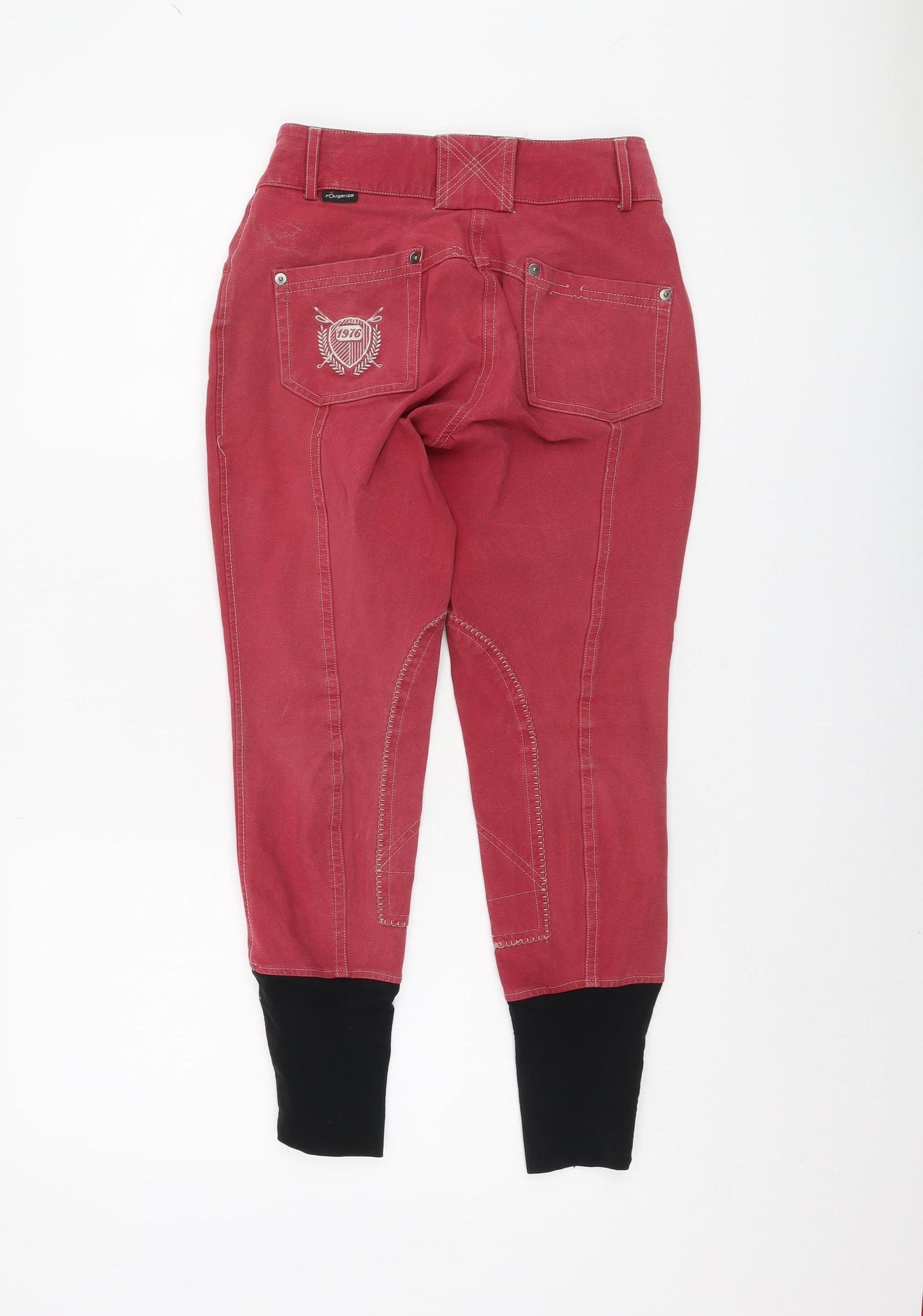 Fouganza Women's Red Jegging Size 8 Slim Fit