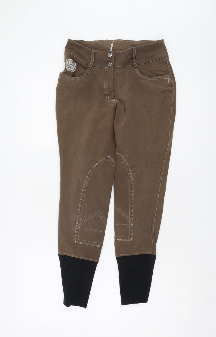 Decathlon Women's Brown Jogger Trousers, Size 2XS