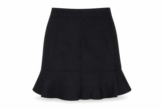 Front view of Jigsaw Women's Black Skirt UK 6