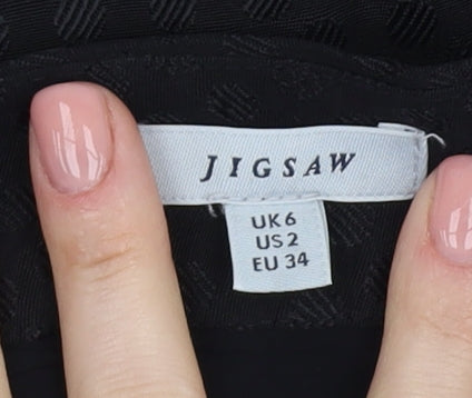 Jigsaw Women's Black Skirt UK 6