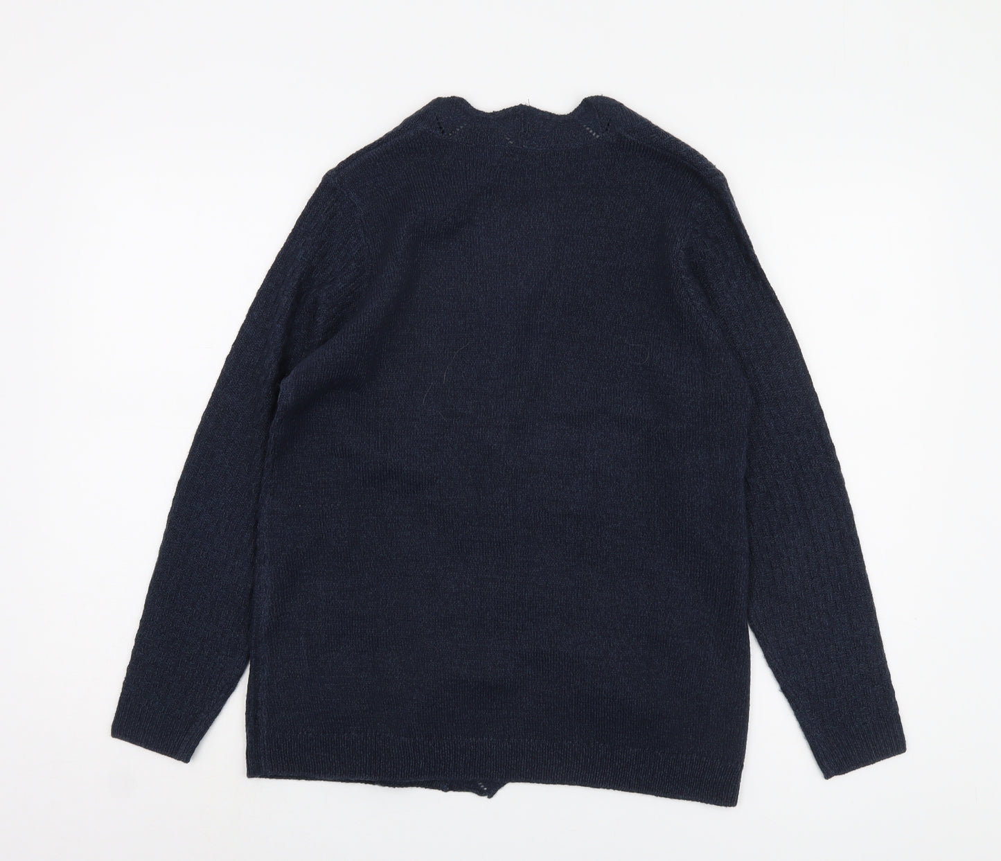 Honor Millburn Women's Blue Open Front Cardigan Size S