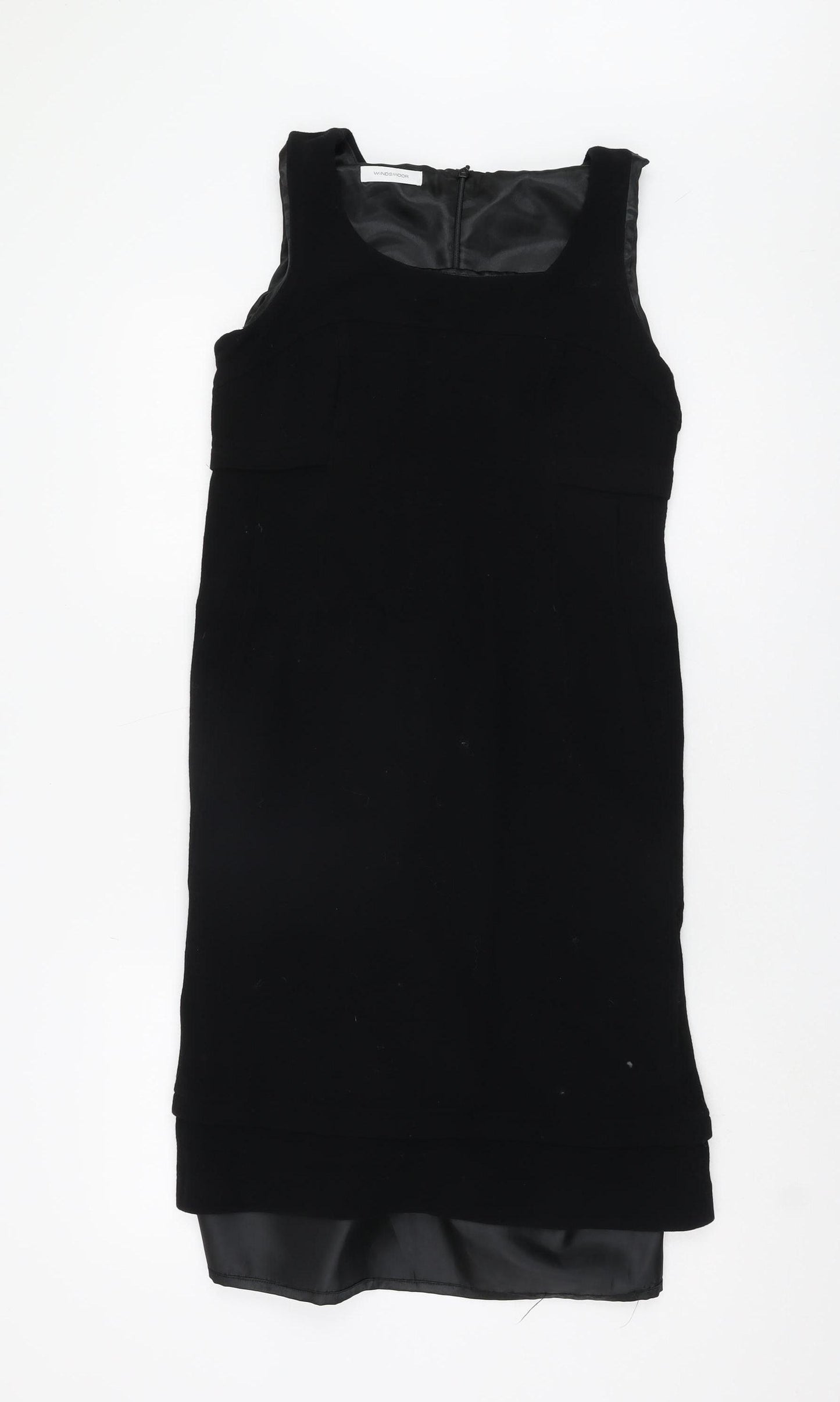 Windsmoor Women's Black Dress - Size 10, Sleeveless