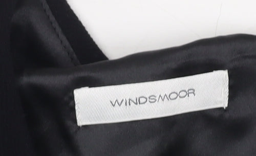Windsmoor Women's Black Dress - Size 10, Sleeveless