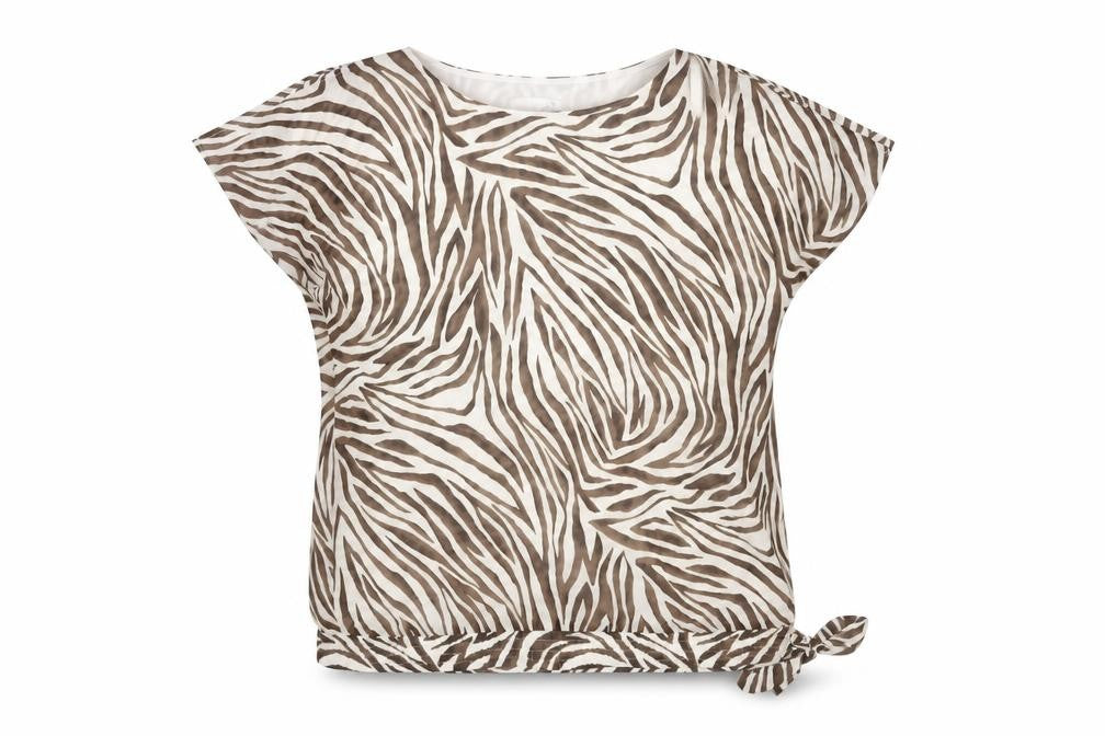 Front view of La Boutique Women's Multicoloured Blouse UK, size 12