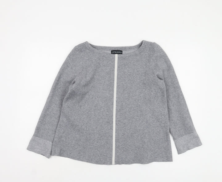 Cynthia Rowley Women's Grey Pullover Jumper M