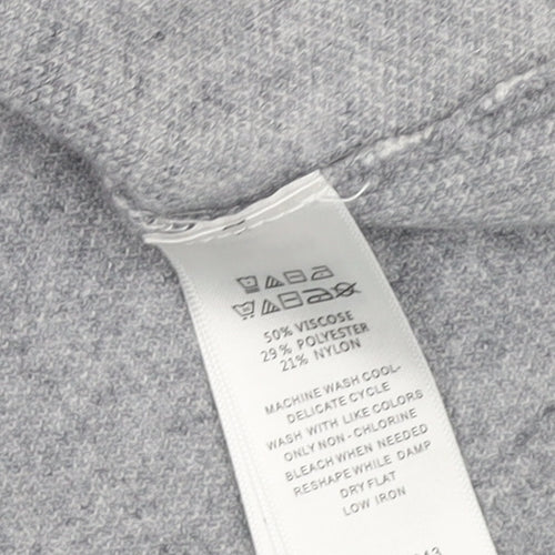 Cynthia Rowley Women's Grey Pullover Jumper M