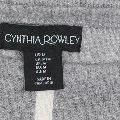 Cynthia Rowley Women's Grey Pullover Jumper M