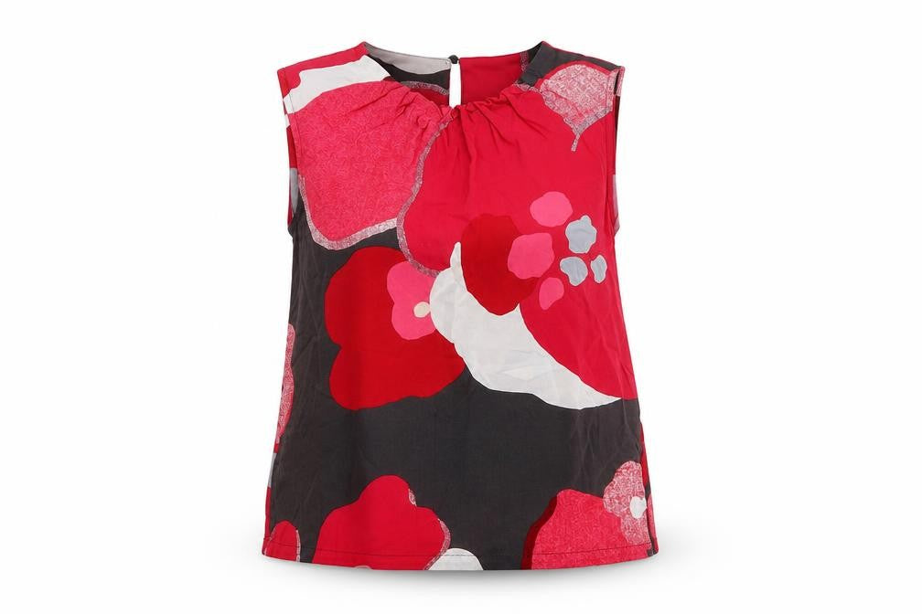 Front view of Sandwich Women's Multicoloured Floral Top, size 8