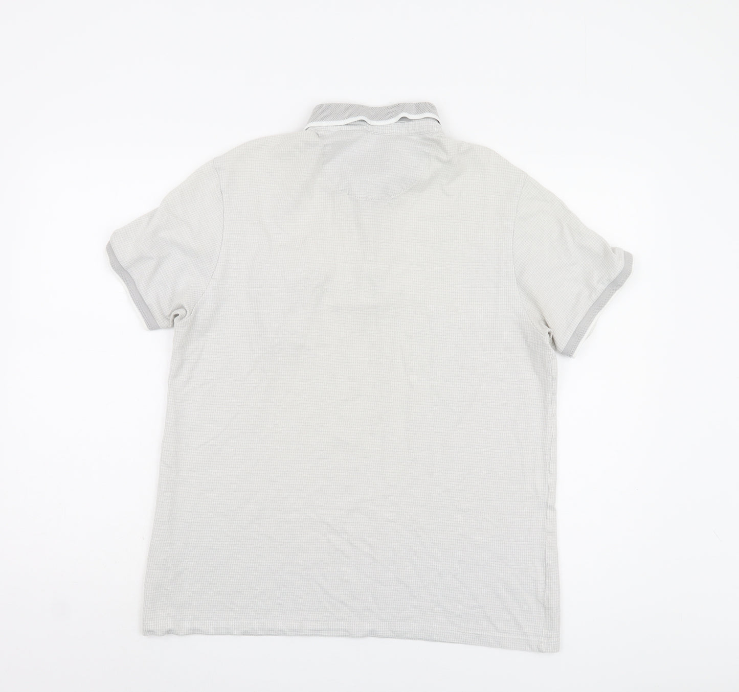 Burton Menswear London Polo Shirt L White Casual