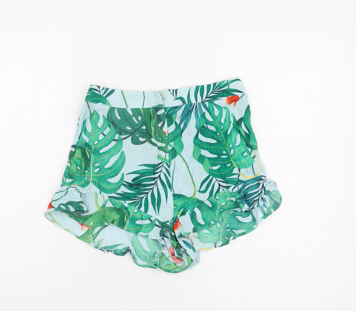 Zara Women’s Multicoloured Floral Shorts S