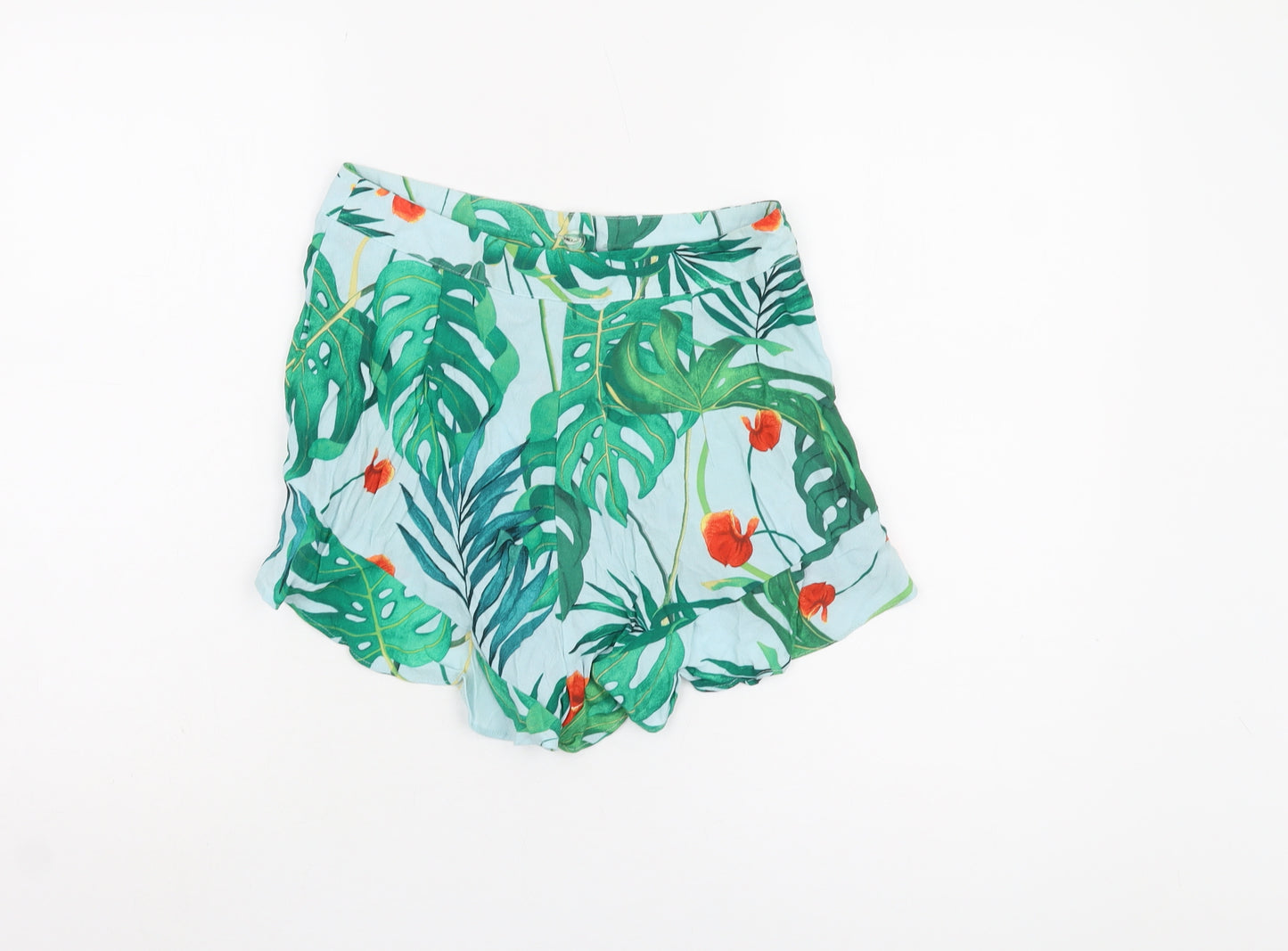 Zara Women’s Multicoloured Floral Shorts S