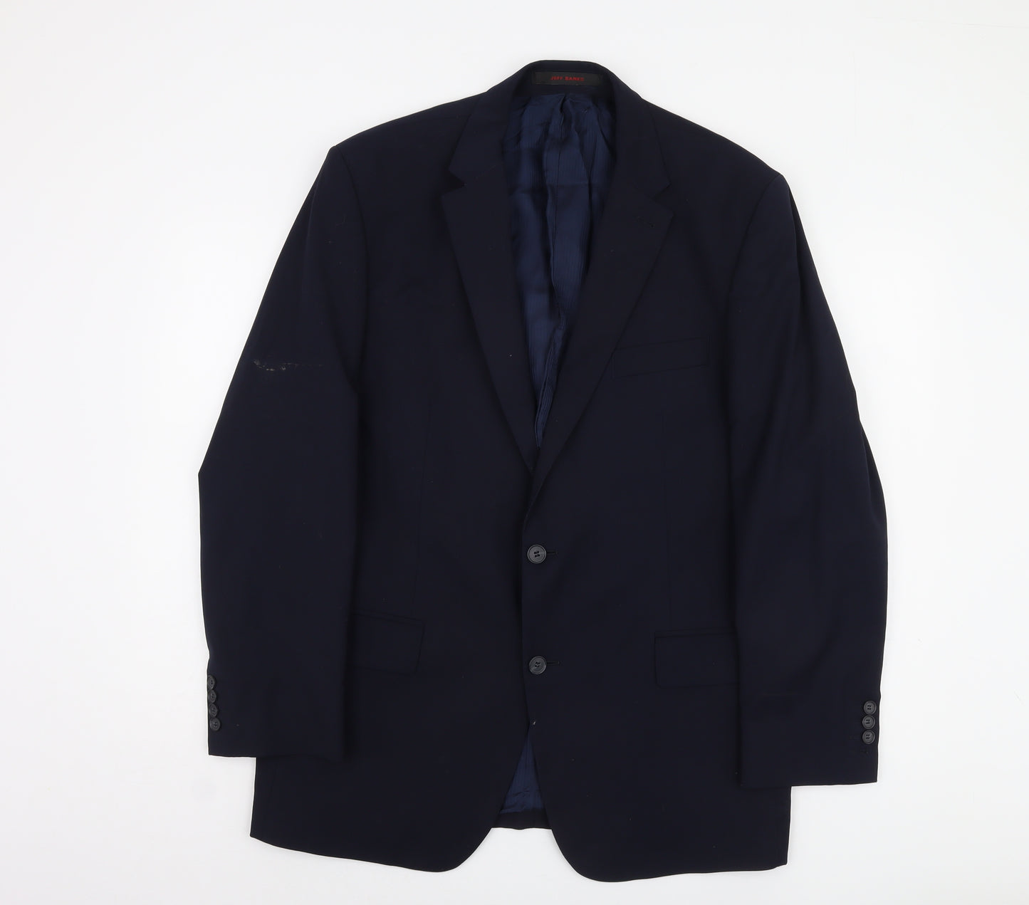 Jeff Banks Men's Blue Blazer 44R Regular Fit