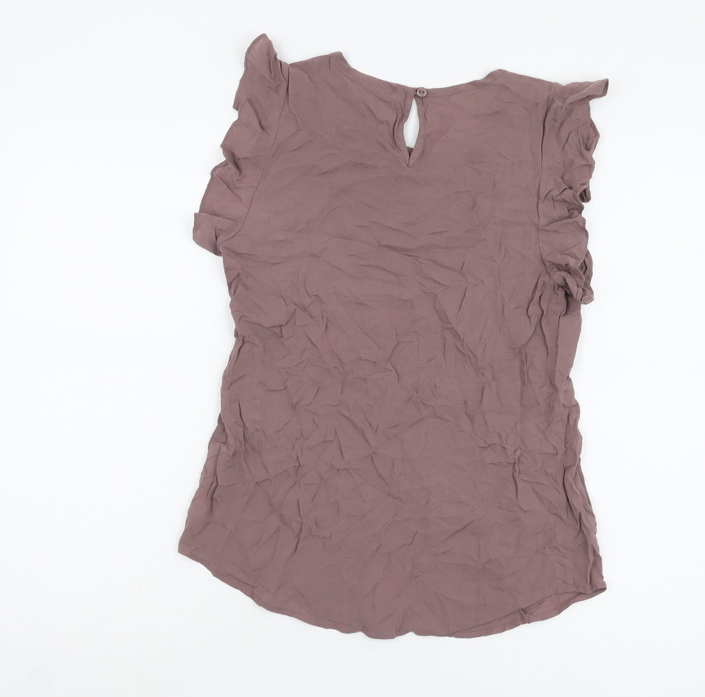 Warehouse Women's Purple Sleeveless Blouse Size 10