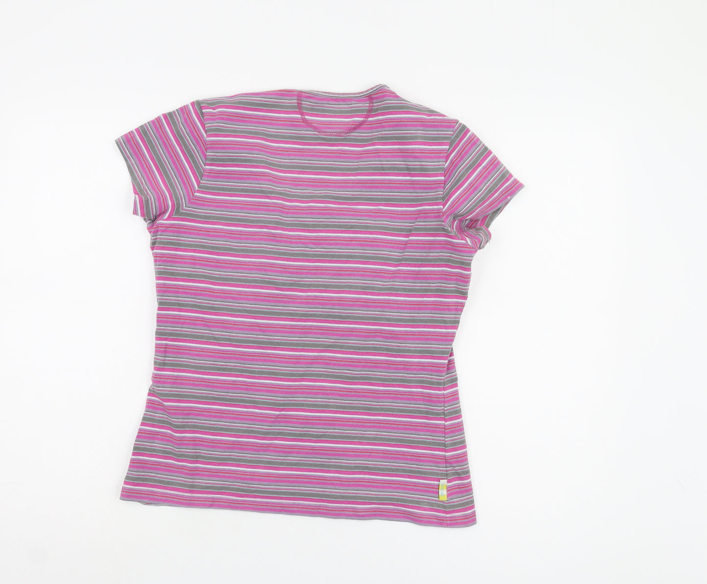 Seasalt Women's Multicoloured Striped T-Shirt Size 14