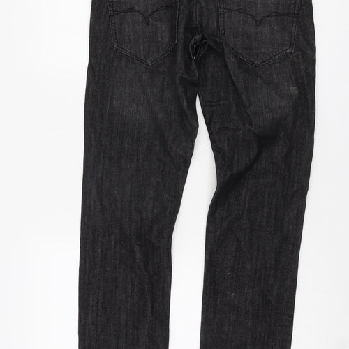 Burton Men's Black Slim Tapered Jeans Size 28