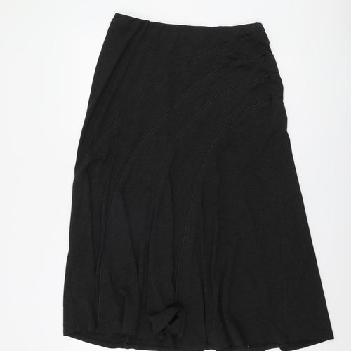 CC Women's Black Skirt M Viscose Blend