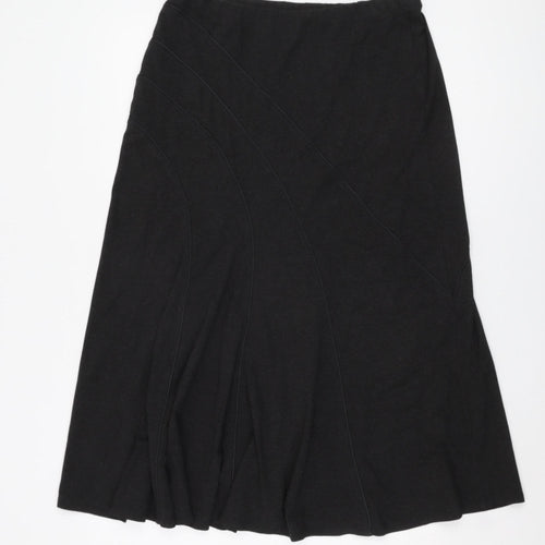 CC Women's Black Skirt M Viscose Blend