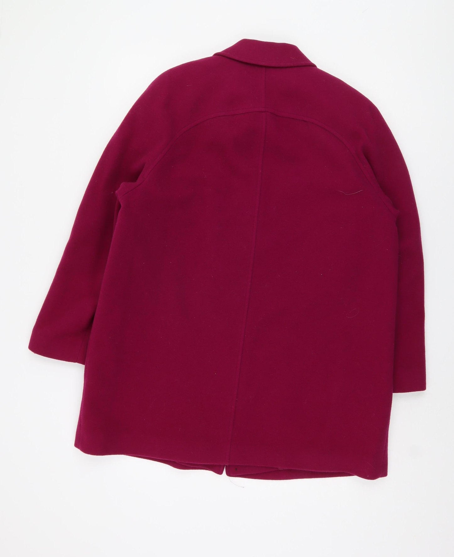 Eastex Women's Red Wool Overcoat Size 12 Vintage