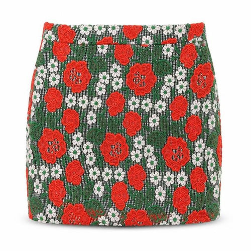 Topshop Women's Floral Mini Skirt UK 12