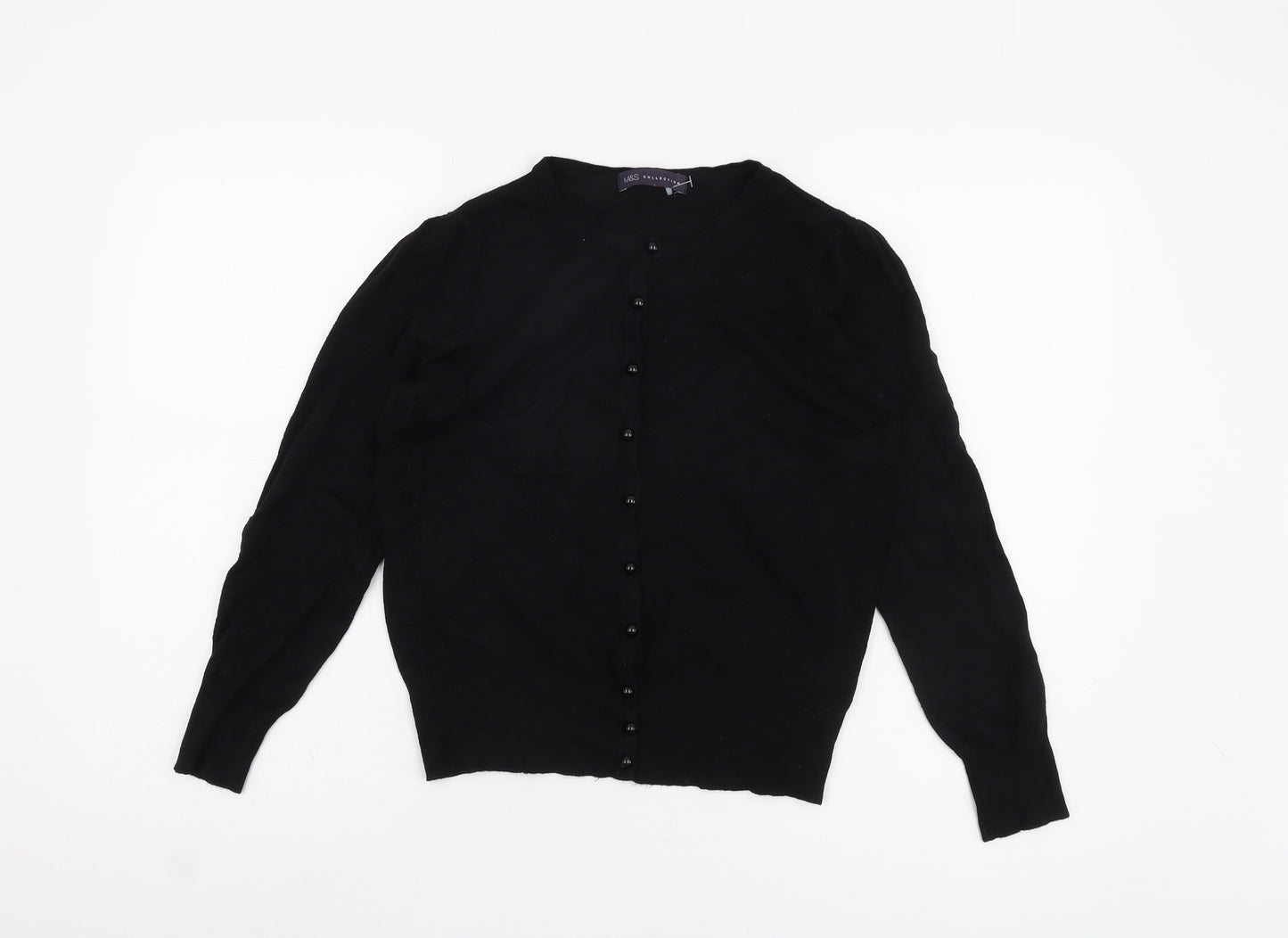 Marks and Spencer Women's Black Cardigan Size 10