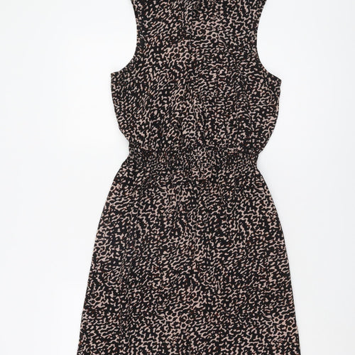 New Look Women's Multicoloured Animal Print Dress