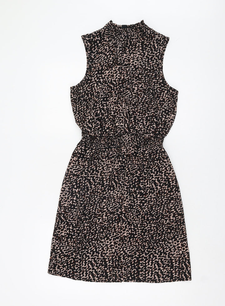 New Look Women's Multicoloured Animal Print Dress