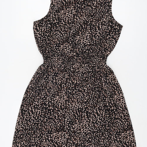New Look Women's Multicoloured Animal Print Dress