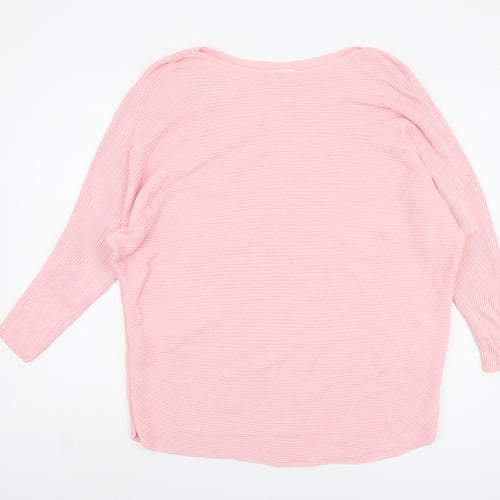 L.O.G.G. Women's Pink Pullover Jumper - M