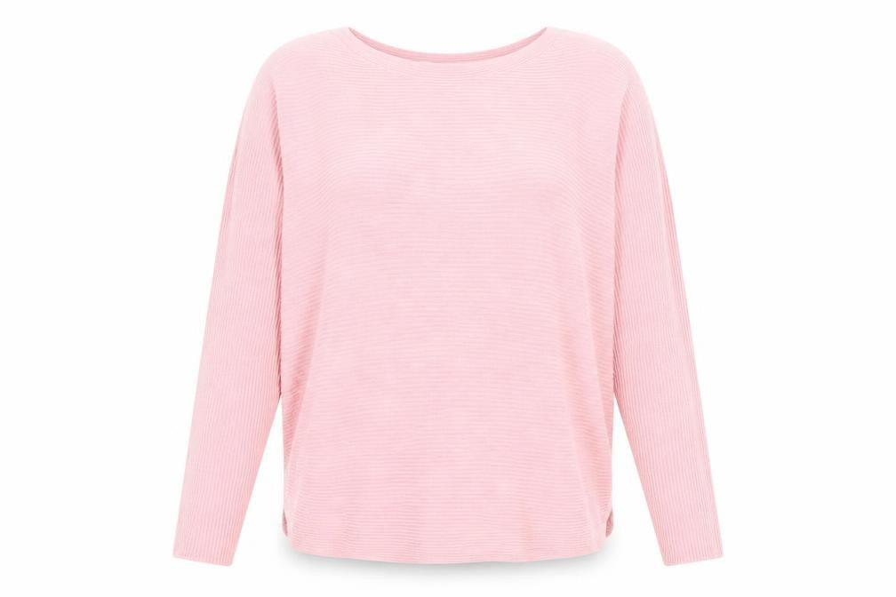 Front view of L.O.G.G. Women's Pink jumper - M
