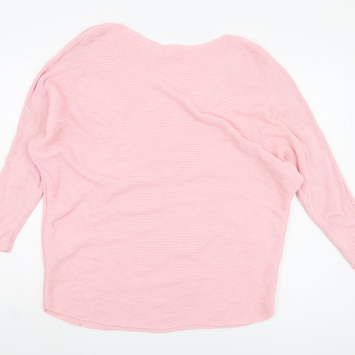 L.O.G.G. Women's Pink Pullover Jumper - M