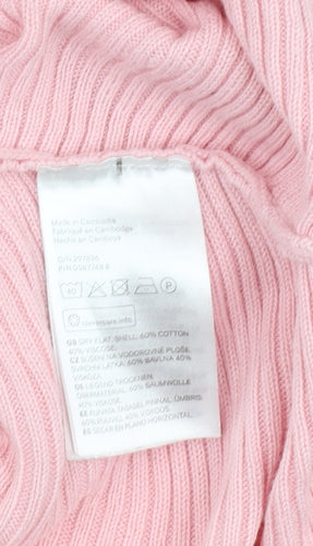 L.O.G.G. Women's Pink Pullover Jumper - M