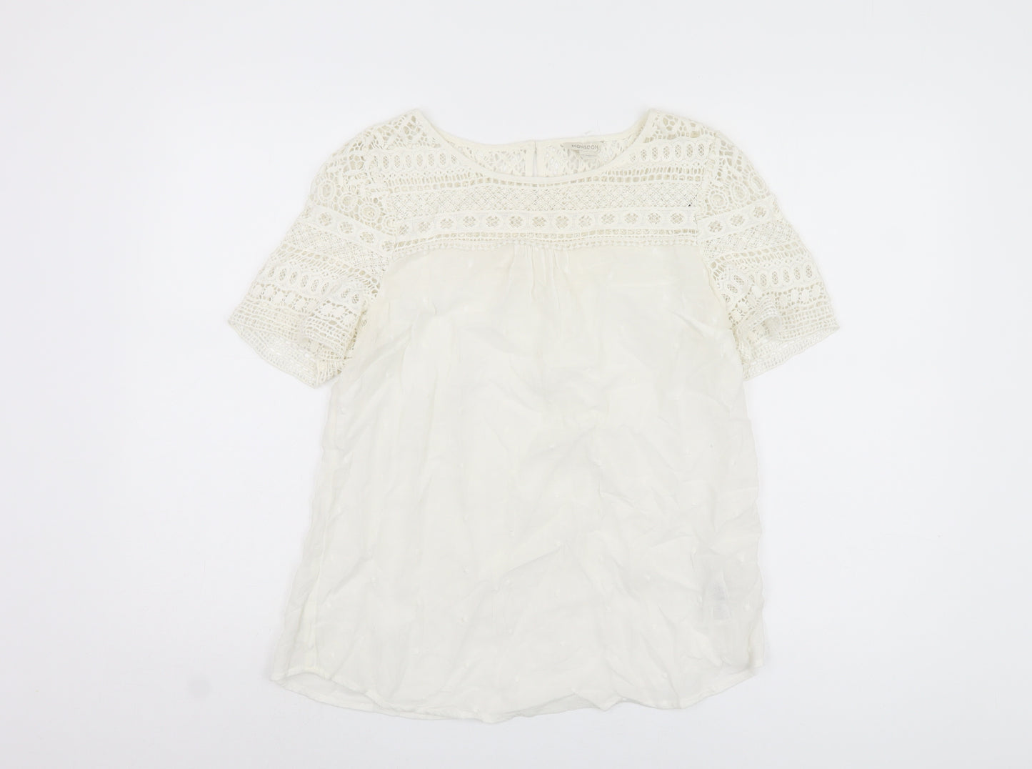 Monsoon Women's Ivory Camisole Blouse Size 10