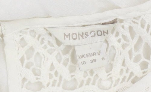 Monsoon Women's Ivory Camisole Blouse Size 10