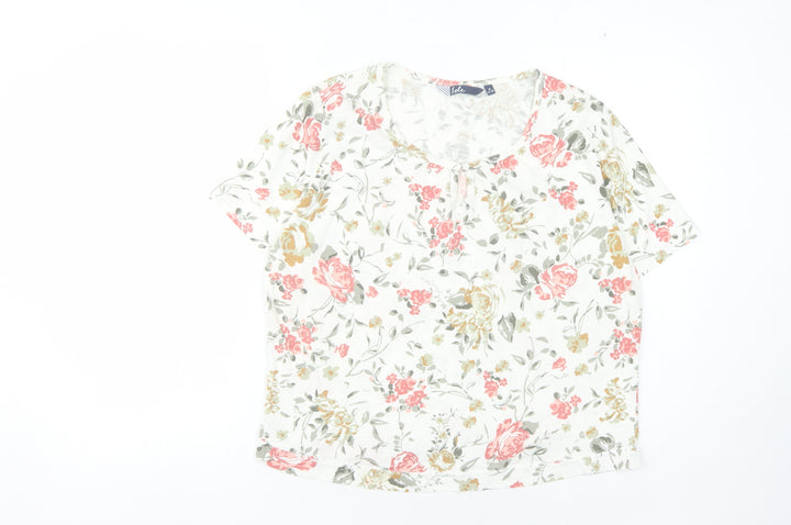 Isle Women's Multicoloured Floral Blouse Size M