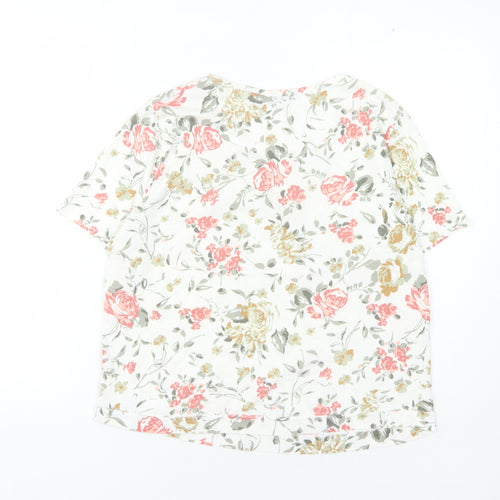 Isle Women's Multicoloured Floral Blouse Size M