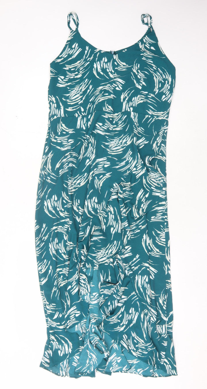 Apricot Women's Multicoloured Slip Dress Size 18