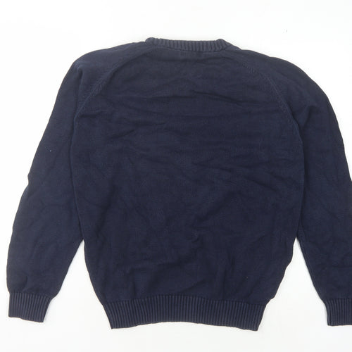 Austin Reed Men's Blue S Pullover Jumper, Crew Neck