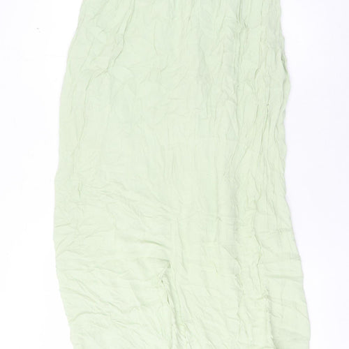 MNG Women’s Green Sleeveless Long Dress Size 8