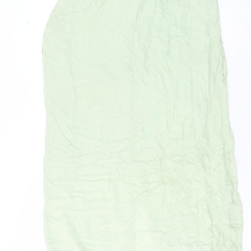 MNG Women’s Green Sleeveless Long Dress Size 8