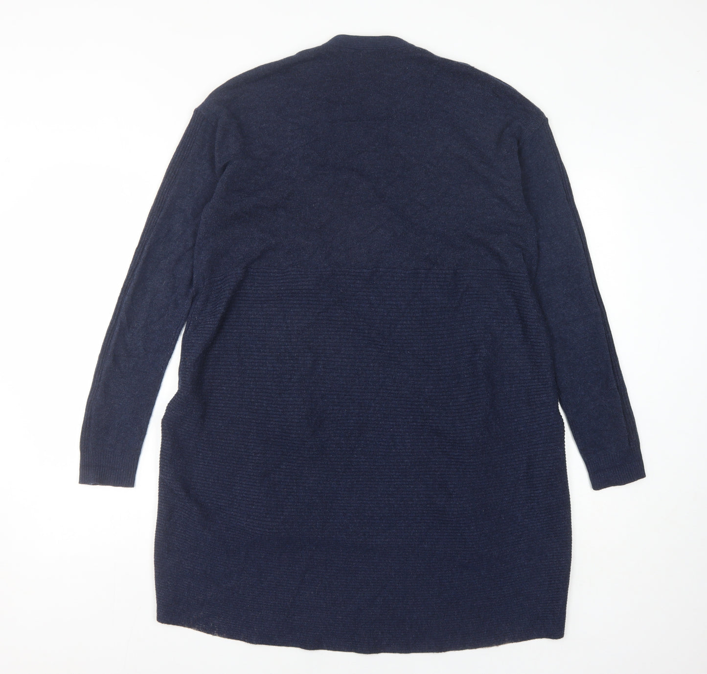 Red Herring Women's Blue Cardigan, Size 10, Zip Accent