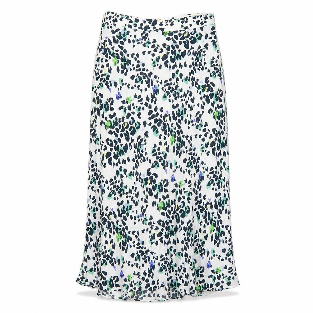 Front view of Feather & Bone Women's Animal Print Skirt -, size 10