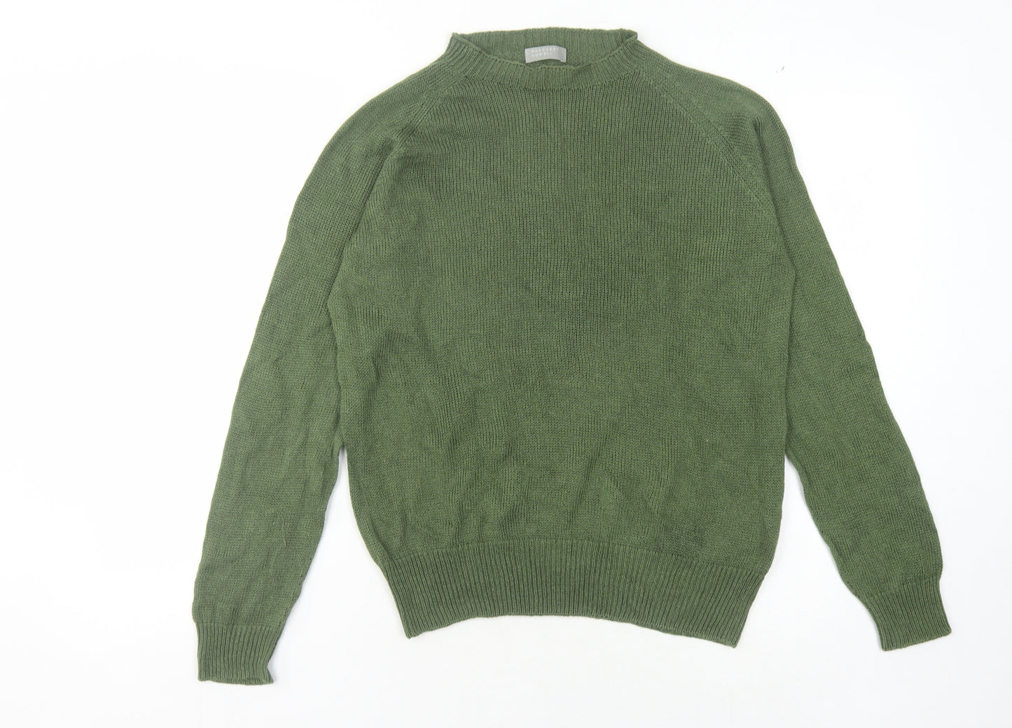 Margaret Howell Green Knit Pullover Jumper Size 10