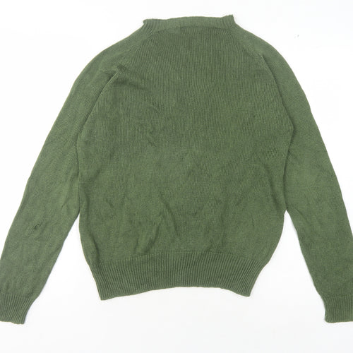 Margaret Howell Green Knit Pullover Jumper Size 10