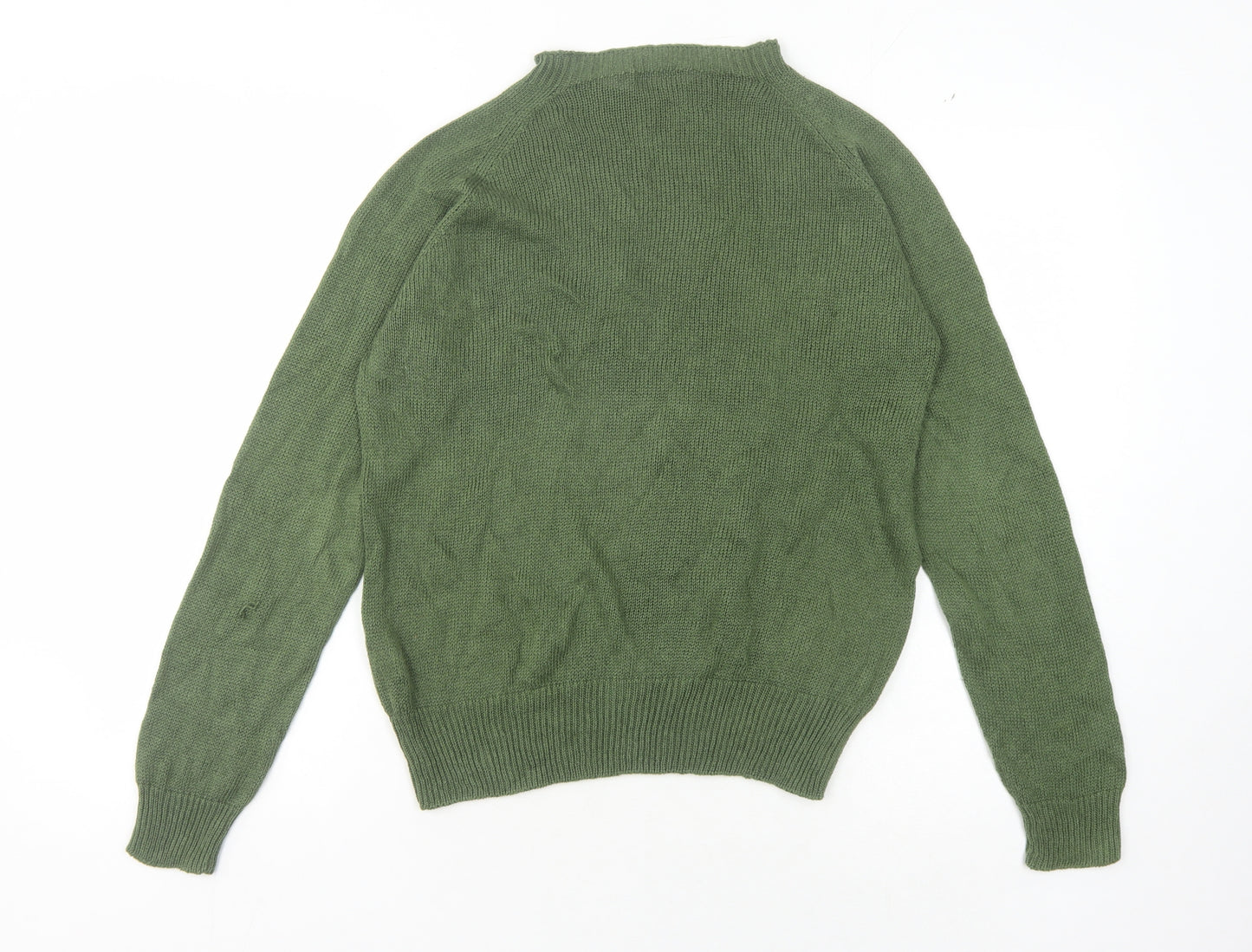 Margaret Howell Green Knit Pullover Jumper Size 10