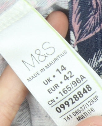 Marks and Spencer Women's Floral Top Size 14