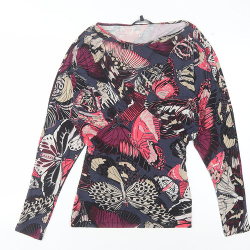French Connection Women's Multicoloured Long Sleeve Top