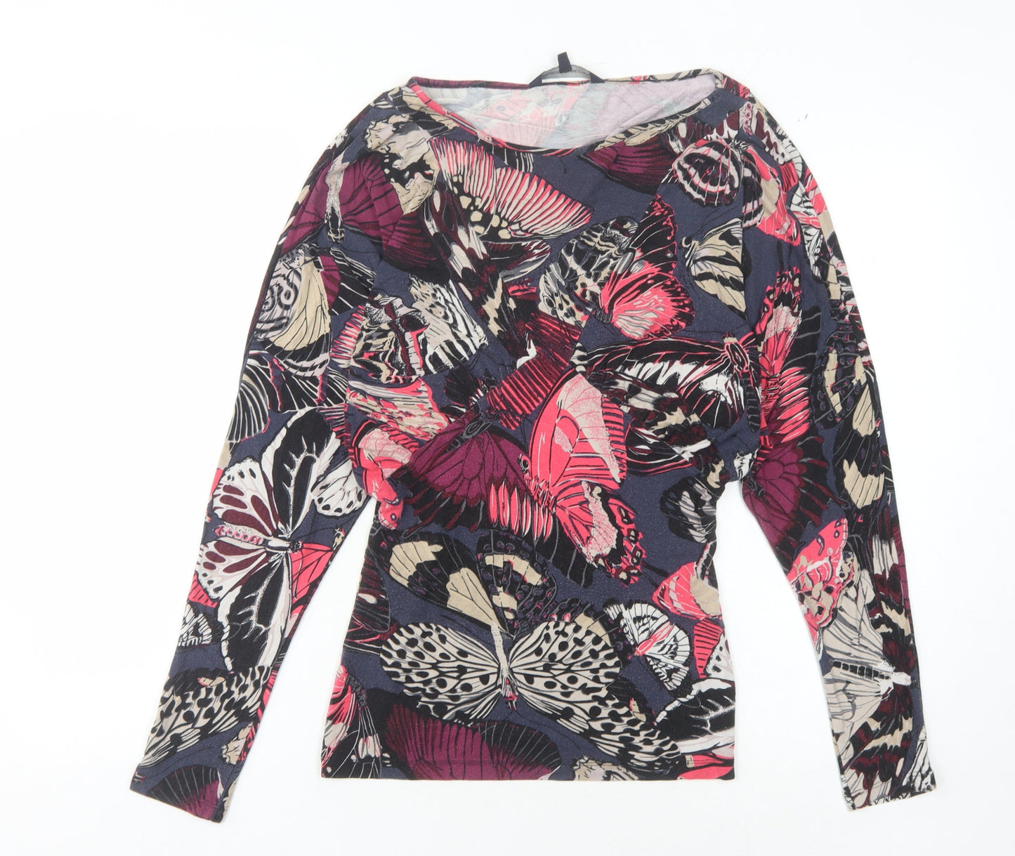 French Connection Women's Multicoloured Long Sleeve Top